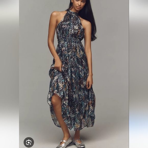 Anthropologie Dresses & Skirts - Anthropologie Multicolor High Low Dress
